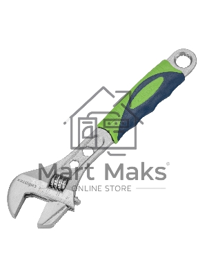 Ключ разводной Сибртех 250мм, переставная губка, 2 - х комп.рукоятка