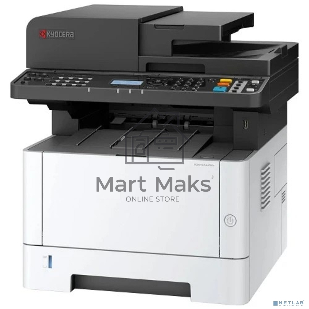 МФУ лазерный Kyocera MA4000x (110C143NL0), A4, монохромный, печ. до 40 стр/мин, 1200 х 1200 dpi, USB, Ethernet (замена M2040dn)
