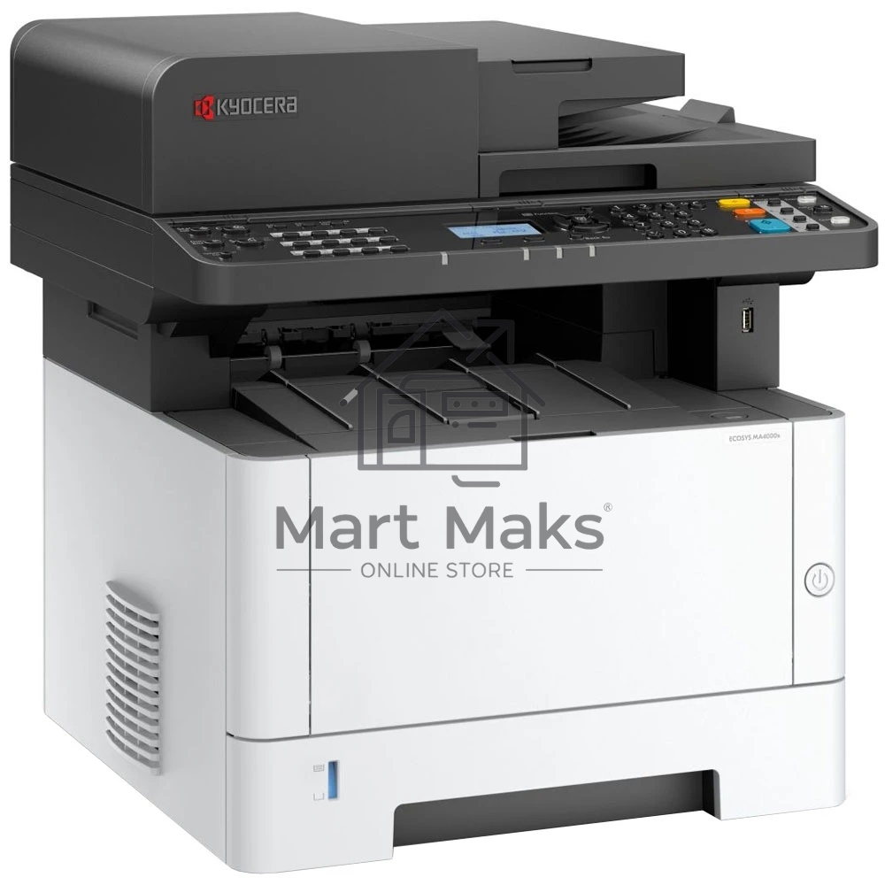 МФУ лазерный Kyocera MA4000x (110C143NL0), A4, монохромный, печ. до 40 стр/мин, 1200 х 1200 dpi, USB, Ethernet (замена M2040dn)