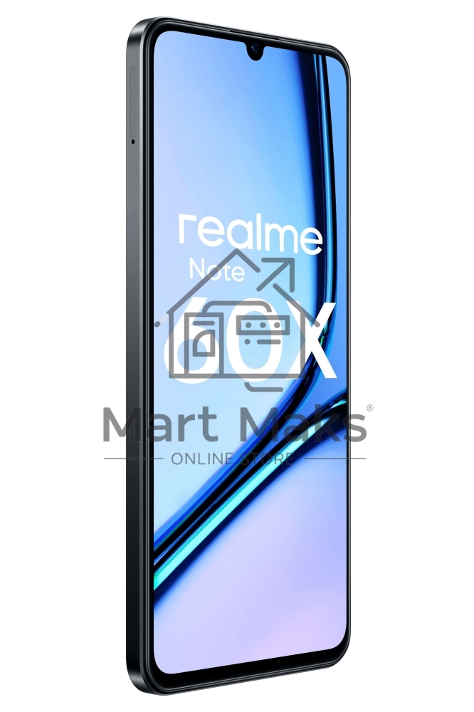 Смартфон Realme Note 60х, 3/64Gb, черный