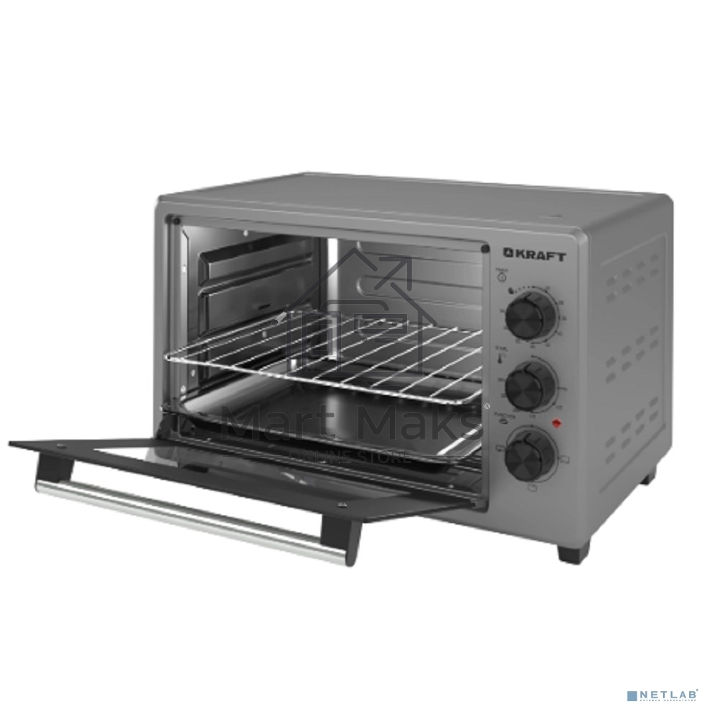 Мини-печь Kraft KF-MO 270 FGR серый