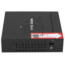 Коммутатор настольный Mercusys MS106LP с 6 портами 10/100 Мбит/с (4 порта PoE+)