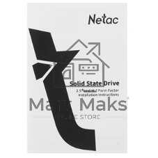Накопитель SSD Netac N5M, 1000Gb, mSATA, R/W 560/520