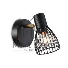 Светильник Ambrella light TR8659 BK/GD черный/золото E14 max 60W 160*100*145