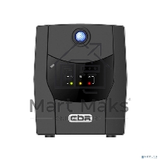 Источник бесперебойного питания CBR QTM-1500T-6I-LCUC / 1500ВА / 900Вт / 6 x IEC 320 C13 (компьютерный)