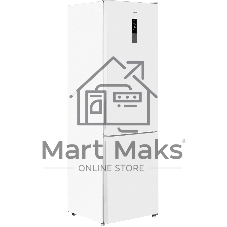 Холодильник Maunfeld MFF200NFW10 Inverter белый двухкамерный 271/106л морозилка снизу, No Frost