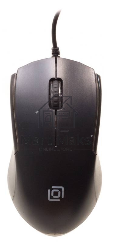 Мышь проводная Oklick 245M черный, 1000 dpi, USB, кнопки - 3