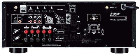Ресивер Yamaha RX-V4A BLACK F, 5.2-канальный AV-ресивер