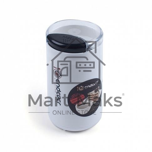 Кофемолка Endever Costa-1053, 250 Вт, 15000 об/мин, вес продукта для помола 100 гр, ABS-пластик, защита от перегрева двигателя