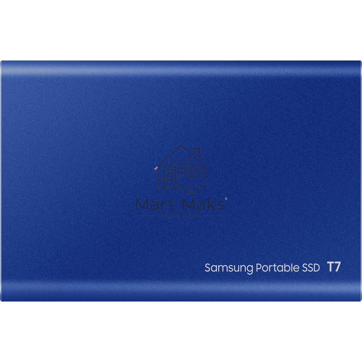 Твердотельный накопитель Samsung SSD 2TB T7, USB Type-C, R/W 1000/1050MB/s, Blue