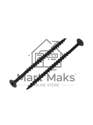 Саморез гипсокартон-дерево KRANZ 4,2х75, пакет (300 шт/уп)