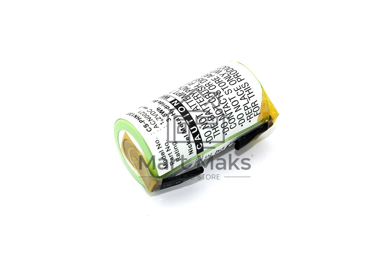 Аккумулятор CameronSinoCS-PHN130SL для Philips HP1304 1,2V 3000mAh Ni-MH