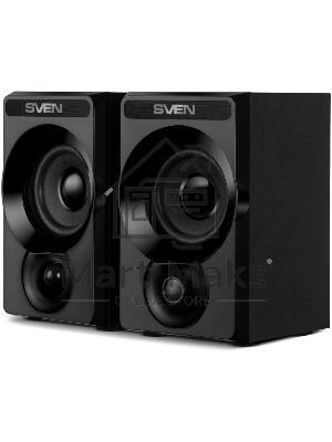 Акустическая система Sven SPS-535, черный, акустическая система 2.0, USB, мощность 2x3 Вт(RMS)