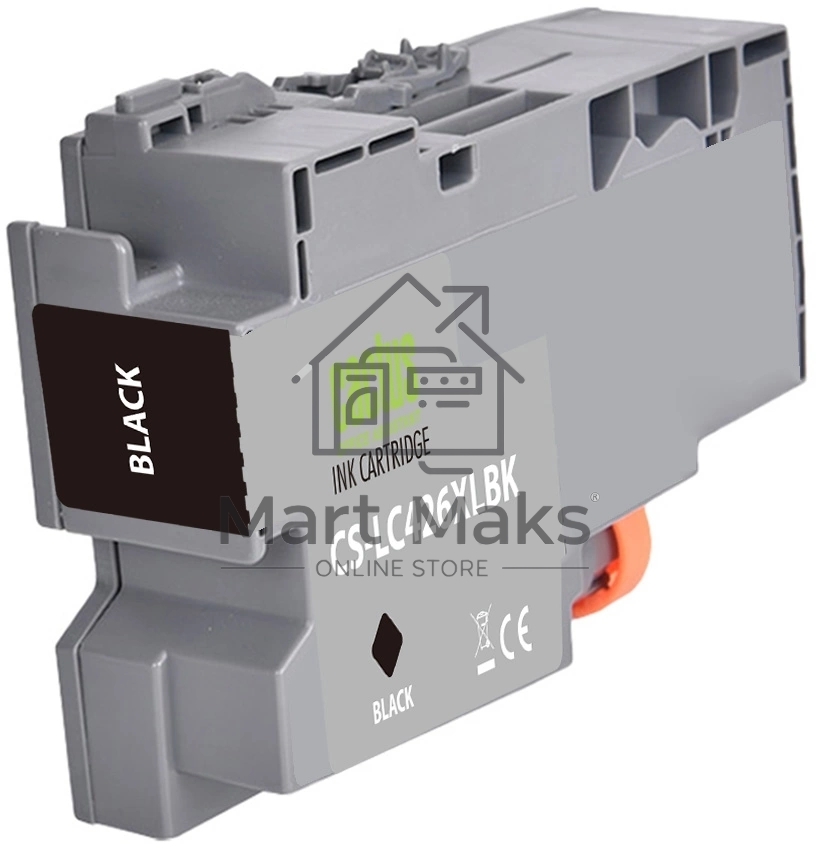 Картридж струйный Cactus CS-LC426XLBK черный (124мл) для Brother MFC-J4335DW/J4340DW/J4535DW/J4540DW