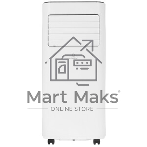 Кондиционер мобильный ECOSTAR KV-DS07CH-E 7000 BTU, 17 м², 52/54дБ, охлаждение, осушение, белый