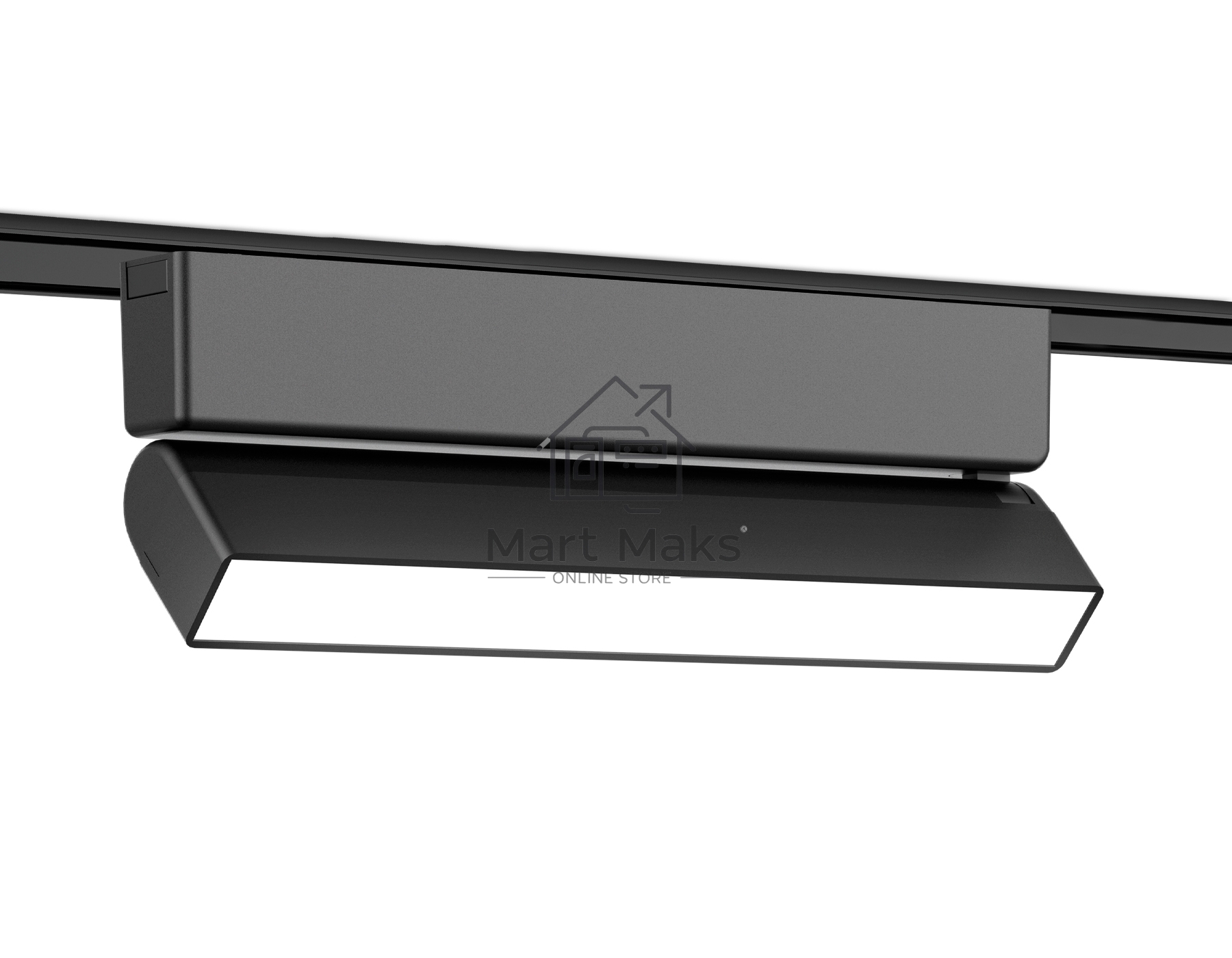 Светильник трековый светодиодный GV1486 BK черный IP20 10W 4200K 48V 230x26x80