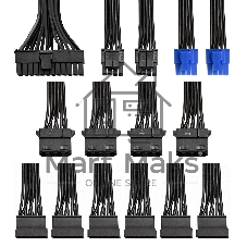 Блок питания серверный 800W Exegate (ServerPRO-2U-800ADS) APFC, унив. для 2U, 24pin, 2*8pin, 3xSATA, 5xIDE