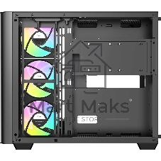 Компьютерный корпус Ocypus Iota C70 BK Curve ARGB Digital (Iota-C70-BKD400CD-GL)