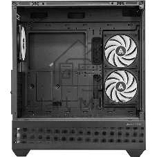 Компьютерный корпус Chieftec Vista черный без БП ATX 3x120мм 1xUSB2.0 1xUSB3.0 1xUSB3.1 audio bott PSU
