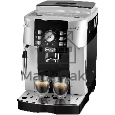 Кофемашина автоматическая DeLonghi ECAM 21.117.SB серебристый/черный, исп. кофе - зерновой/молотый, 1.8 л, 1450 Вт, 15 бар