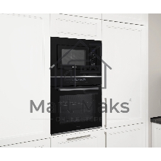 Встраиваемая микроволновая печь Weissgauff HMT-620 B Grill черный, 20 л, 700 Вт, переключатели - кнопки/поворотный механизм