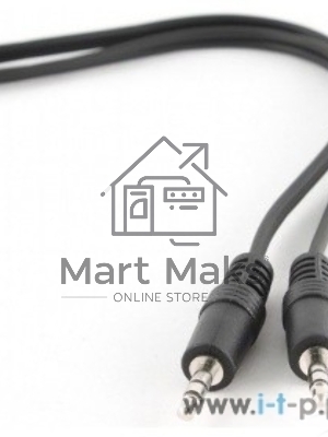 Кабель аудио Cablexpert CCA-404-2M, Jack3.5 - Jack3.5, 2м