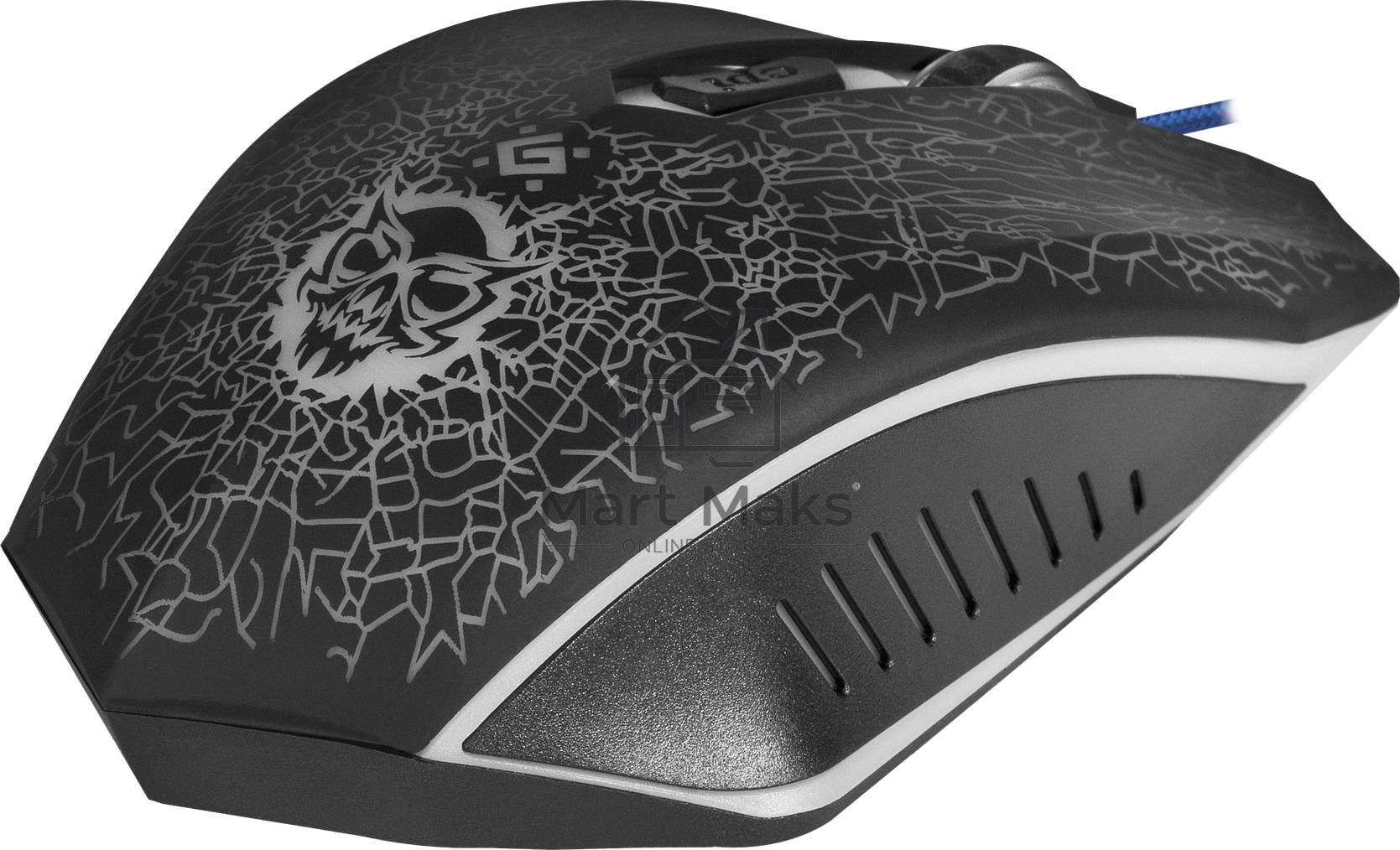 Мышь проводная Defender Shock GM-110L черный, 3200 dpi, USB, кнопки - 6