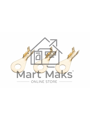 Наконечник кольцевой Rexant, ø4.3 мм, 0.5-0.8 мм² (НК 4-0,5-0,8)