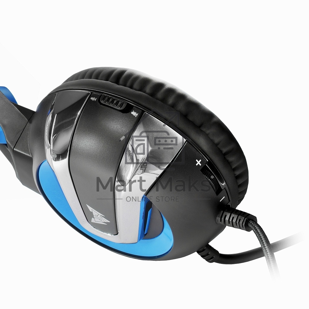 Гарнитура игровая CROWN CMGH-3101 Black&blue