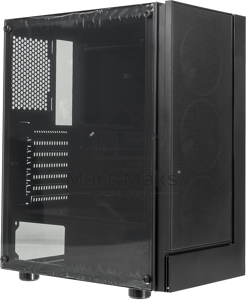Компьютерный корпус AeroCool / Formula F-33RGB черный без БП ATX 3x120mm 2xUSB2.0 1xUSB3.0 audio bott PSU