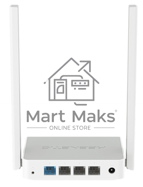 Роутер беспроводной Keenetic Start (KN-1112)с Mesh Wi-Fi N300, Smart-коммутатором