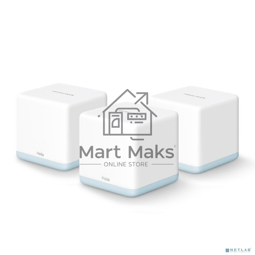 Система MESH AC1200 Whole Home Mesh Wi-Fi System, 2 Internal Antennas, 2 GB ports (WAN/LAN)