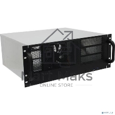 Корпус 4U server case Procase RM438-B-0 3x5.25+8HDD,черный,без блока питания,глубина 380мм, MB ATX 12