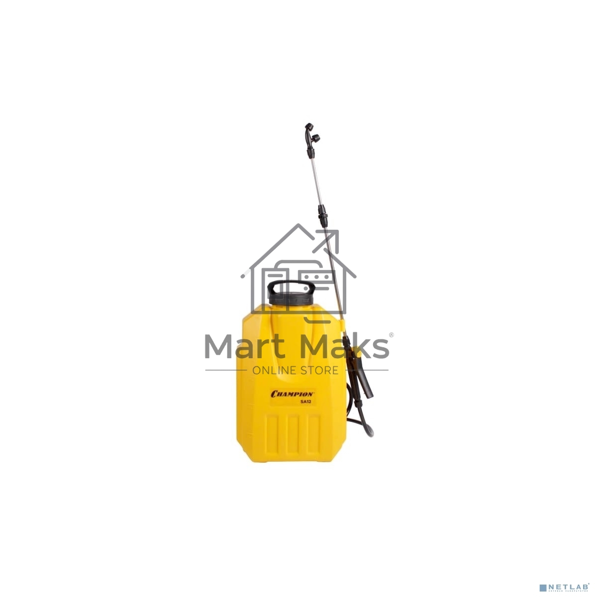 Опрыскиватель акк CHAMPION SA12 0,5-2,5м бак 12л 12В 8Аh 3,1 л/мин 5кг