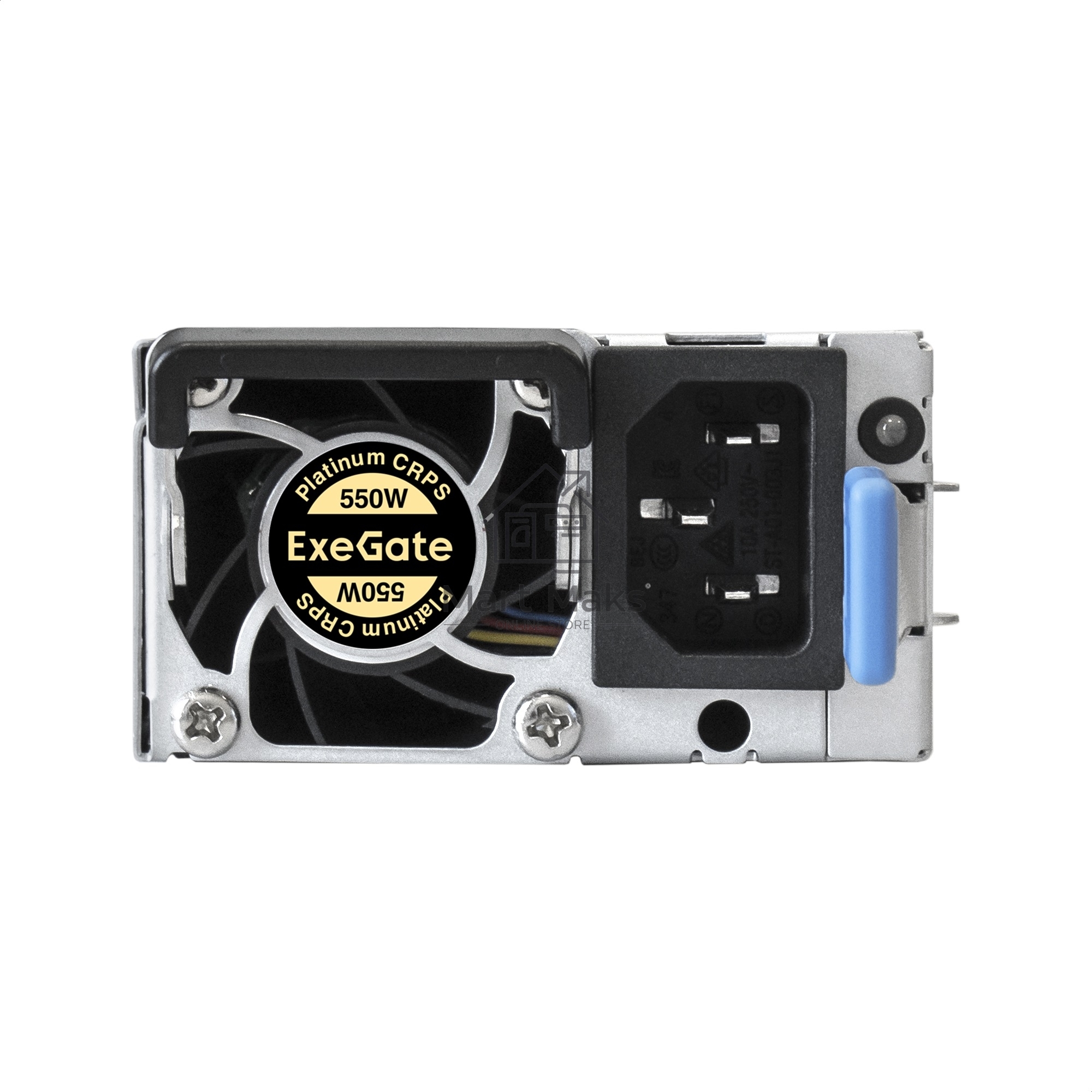 Серверный блок питания  (модуль к RTS550 Redundant) 550W ExeGate Industrial-RT550 (APFC, КПД 94%(80 PLUS Platinum), 4 cm fan)