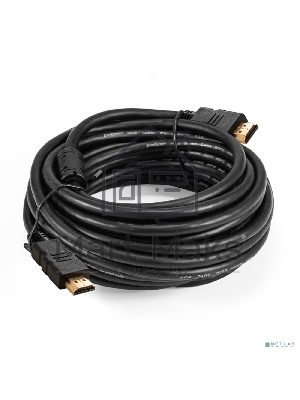 Кабель HDMI ExeGate EX-CC-HDMI2-7.5F (19M/19M, v2.0, 7,5м, 4K UHD, Ethernet, ферритовые кольца, позолоченные контакты)