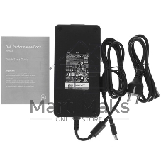 Стыковочная станция Dell 452-BDPQ, 240Вт, черный