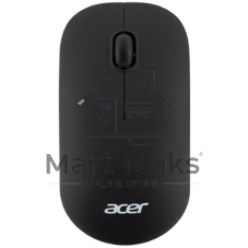 Мышь беспроводная Acer OMR130 черный, 1200 dpi, радиоканал, USB, кнопки - 3