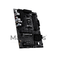 Материнская плата MSI PRO B850-S WIFI6E, AM5, AMD B850, 4xDDR5, 4xSATA, 2xM.2, 1xPCIe 4.0 x16, DisplayPort, HDMI, 1x2.5Gb LAN, USB Type-C, 3x3.5 мм, 7.1, ATX