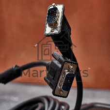 Шнур PROconnect VGA - VGA с ферритами, длина 3 мeтра, черный