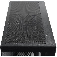 Компьютерный корпус Chieftec Vista черный без БП ATX 3x120мм 1xUSB2.0 1xUSB3.0 1xUSB3.1 audio bott PSU