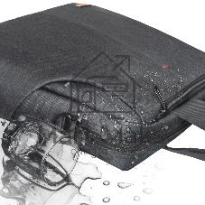Сумка для ноутбука ExeGate BusinessPro EСС-012 Black, water resistant, черная, водоотталкивающий полиэстер, 15.6