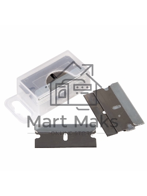 Лезвия сменные для скребка 19х39х0,25 мм 10 шт. Rexant