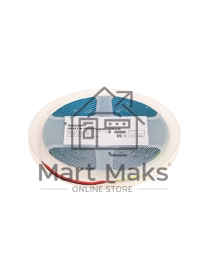 Лента светодиодная 24В, COB 8Вт/м, 320 LED/м, зеленый, 8мм, 5м, IP20 Rexant