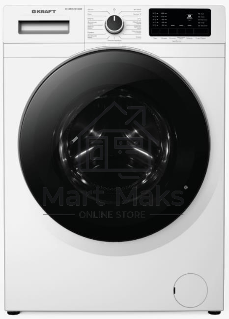 Стиральная машина Kraft KF-MDS12146W белый, загрузка фронтальная 12 кг, 1400 об/мин., класс: А+++