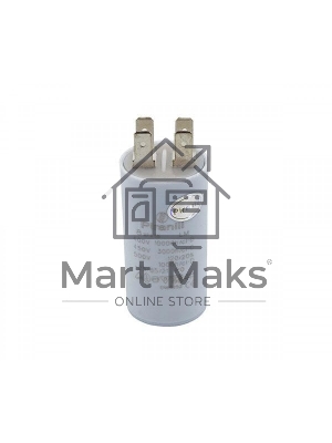 Конденсатор CBB60 8мкФ 450V (4 клеммы, крепление болтом) 304001