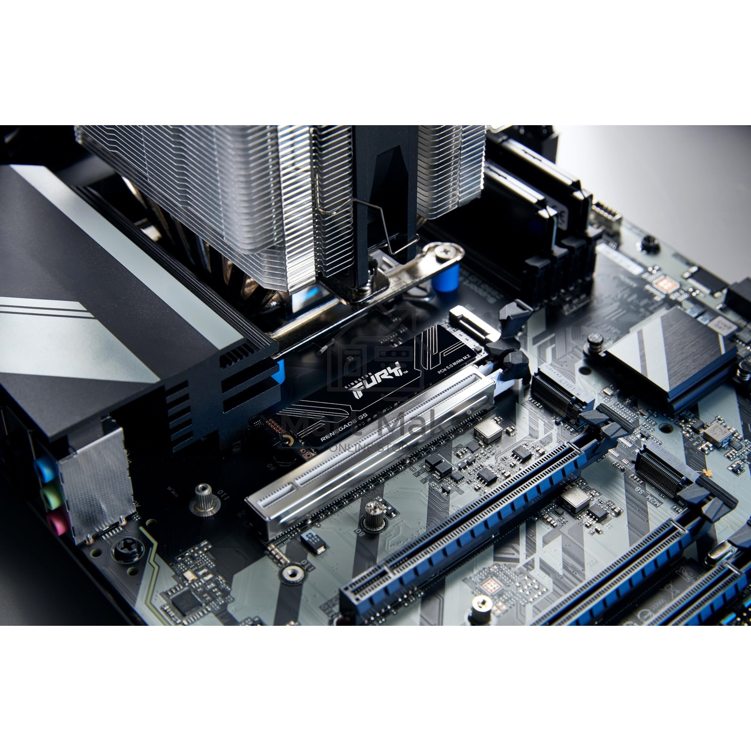 Твердотельный накопитель Kingston SSD Fury Renegade, 2048GB, M.2(22x80mm), NVMe, PCIe 5.0 x4, 3D TLC, R/W 14700/14000MB/s, IOPs 2 200 000/2 200 000, TBW 2000, DWPD 0.5 (12 мес)