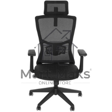 Кресло руководителя Бюрократ MC-811-H черный Elastic-102 крестов. пластик