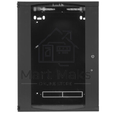 Шкаф настенный Lanmaster Next TWT-CBWNG-15U-6X6-BK 15U 550x600мм пер.дв.стекл съемные бок.пан. 60кг черный