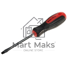 Отвертка Matrix fusion 11423 sl6.0х100 мм crv 3х компонентная рукоятка ''anti slip''